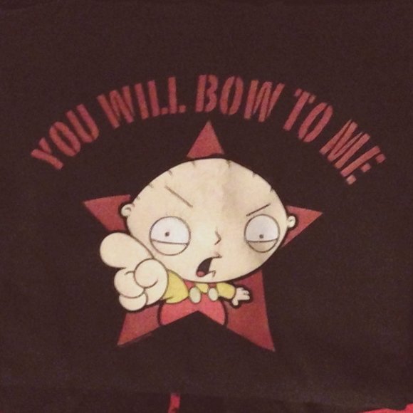 Family Guy Stewie vintage hoodie hood sweatshirt